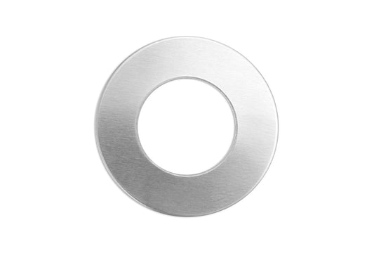 Grobet USA® 41.503 Washer, Aluminum 20G, 1″ Od W/ 1/4″ Ring, EA