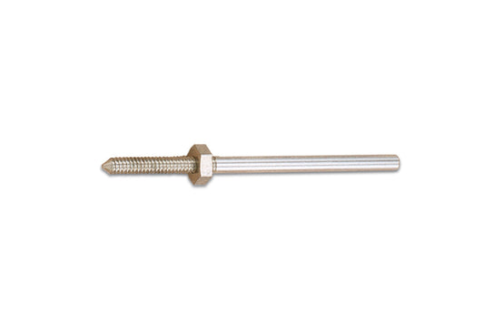Grobet USA® 43.124 ThrEAded Screw Mandrel, 3/32″ Shank, 1 DZ