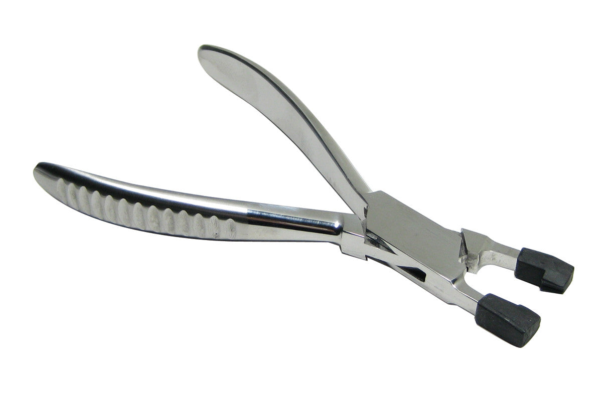Grobet USA® 46.5722P Vertical Bracing Nylon Jaw Pliers, EA