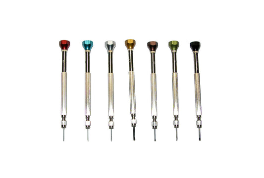 Grobet USA® 52.073 Screwdriver Set X7, EA
