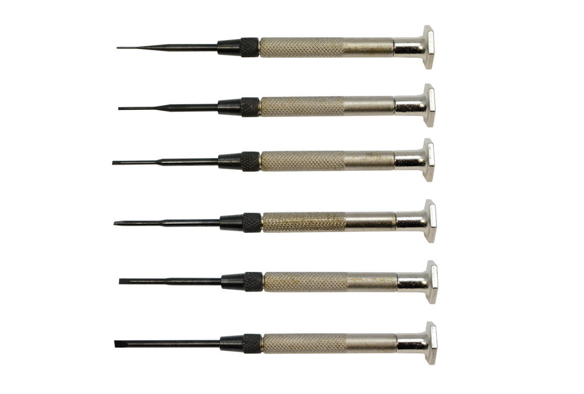 Grobet USA® 52.48 Screw Chuck Screwdriver Set Of 6, EA