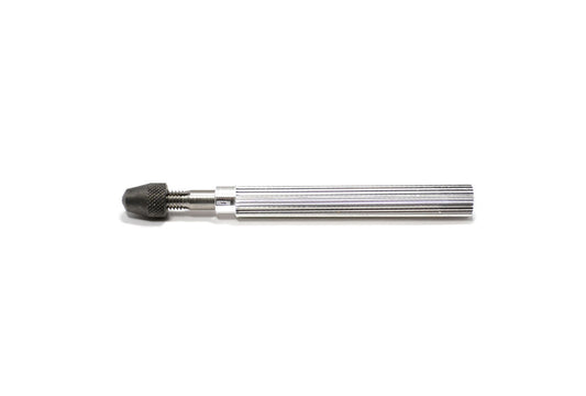 Grobet USA® 58.232 Aluminum Handle Pin Vise, 4-1/2″Oal, 0 To .059″ Capacity, EA