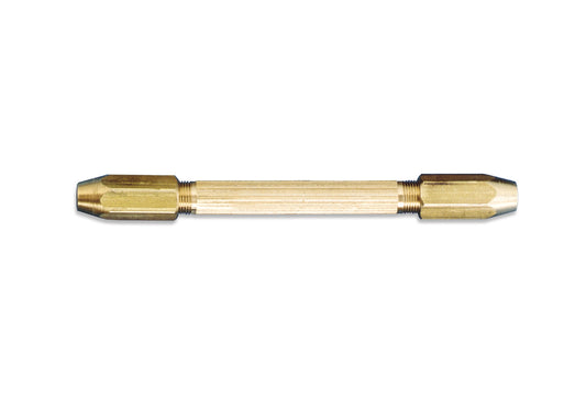 Grobet USA® 58.24 Double-Ended Pin Vise, 4-1/8″ Oal, 0 To .125″ Capacity, EA