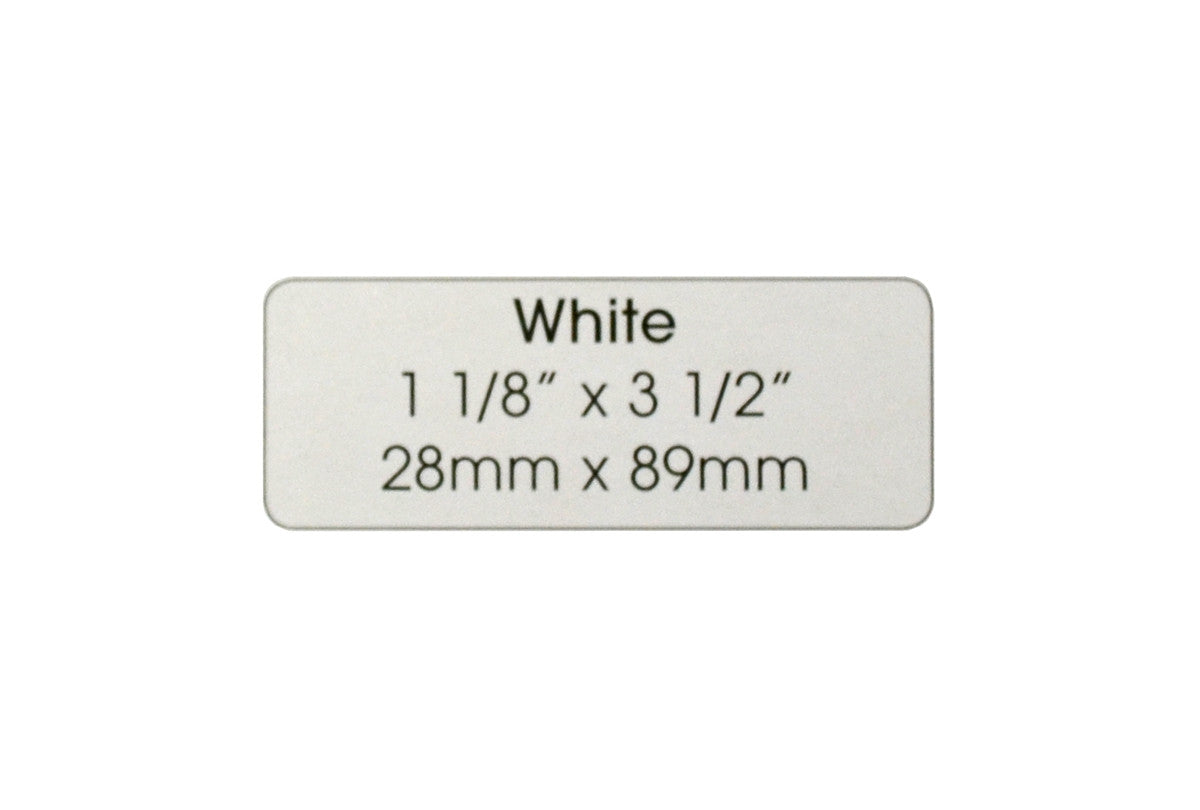 Grobet USA® 60.217 White Address Label, EA