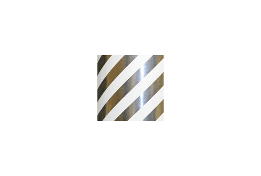 Grobet USA® 61.075 Foil Paper-Silver Stripe #324, EA