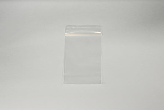 Grobet USA® 61.12101 Economy Plastic Bags With White Label Block, 2″ X 3″, Box Of 1000, EA