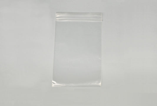 Grobet USA® 61.13401 Economy Plastic Bags With White Label Block, 4″ X 6″, Box Of 1000, EA