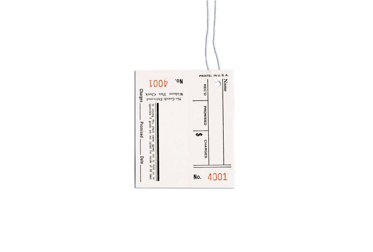 Grobet USA® 61.255 Repair Tags-4001-5000 Bx1000, EA