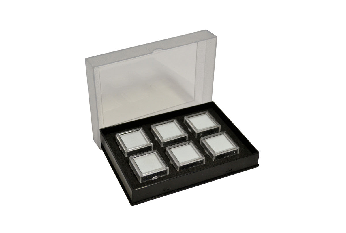Grobet USA® 61.464 Gem Tray With 6 Boxes, Black, EA