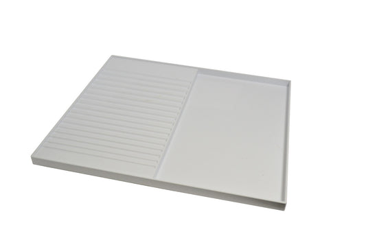 Grobet USA® 61.479 Table Top Sorting Tray, White, EA
