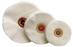 Foredom A-LCB35 White Muslin Buff, 3  X 35 Ply