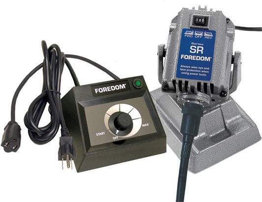 Foredom M.SRBH-EM Sr Bench Motor W/Sq Drive, Dial Control, 115V