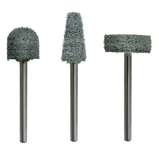 Foredom A-5591 Unitized Mounted Point, Ball Nose, Fine, 3/32