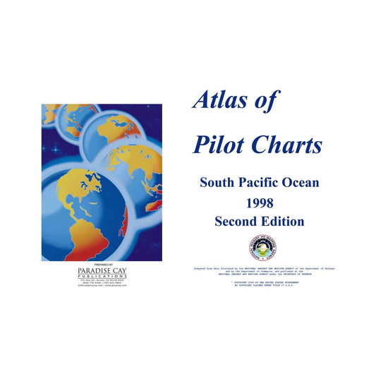 Paradise Clay IHP_PUB107 Pub. 107 Atlas of Pilot Charts South Pacific - Book