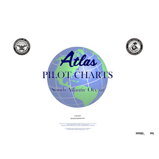 Paradise Clay IHP_PUB105 PUB 105: Atlas of Pilot Charts South Atlantic Ocean - Book