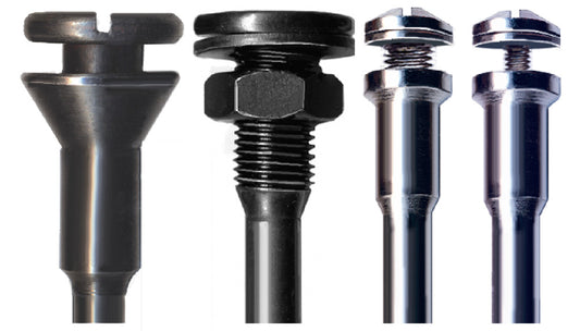 Foredom A-M30 Mandrel, Flat-Head, 3/8 & 1/4