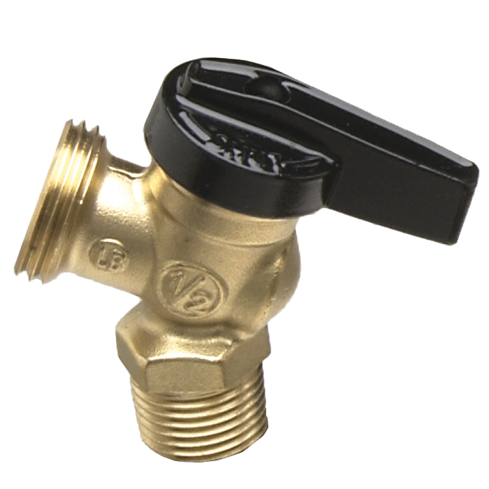 Legend Valves 107-543NL 1/2" No Lead Forged Brass 1/4-Turn Ball Valve Boiler Drain
