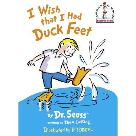 Paradise Clay RAN245 I Wish That I Had Duck Feet - Hardcover Book