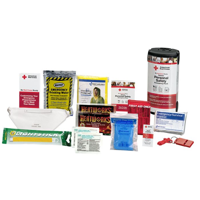 First Aid Only RC-613 Deluxe Personal Safety Emergency Pack