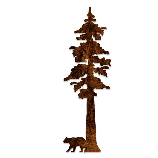 Paradise Clay MAG003 Redwood with Black Bear - Magnet