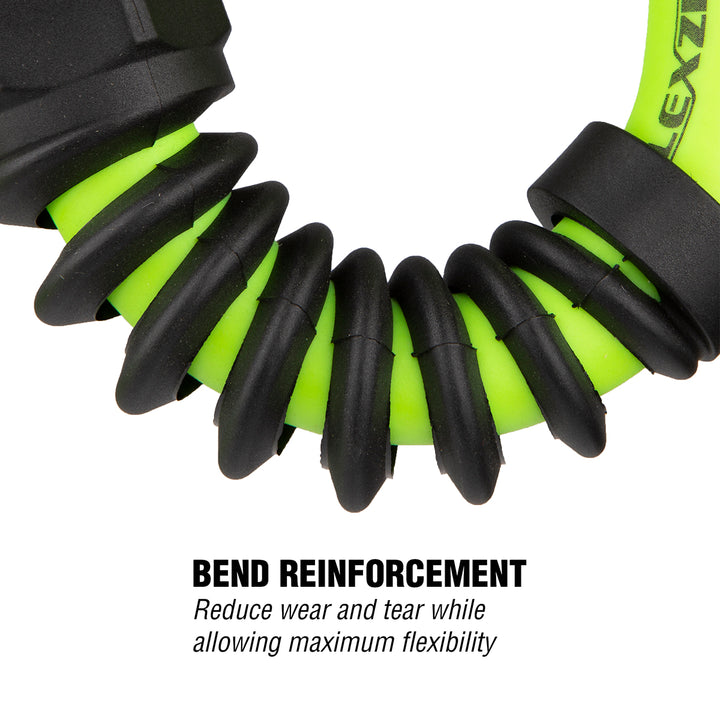 FlexZilla RP900375BS Pro Air Hose Reusable Fitting with Ball Swivel, 3/8" Barb, 1/4" MNPT