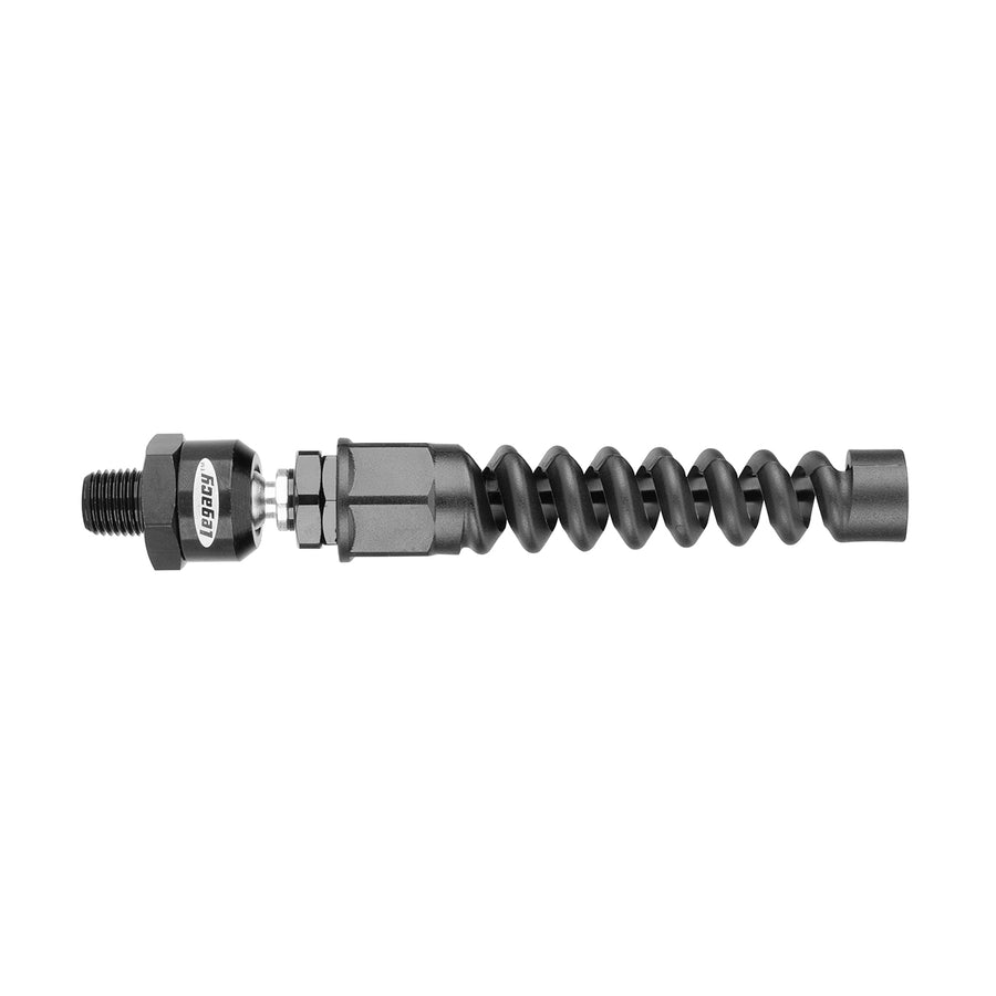 FlexZilla RP900375BS Pro Air Hose Reusable Fitting with Ball Swivel, 3/8" Barb, 1/4" MNPT