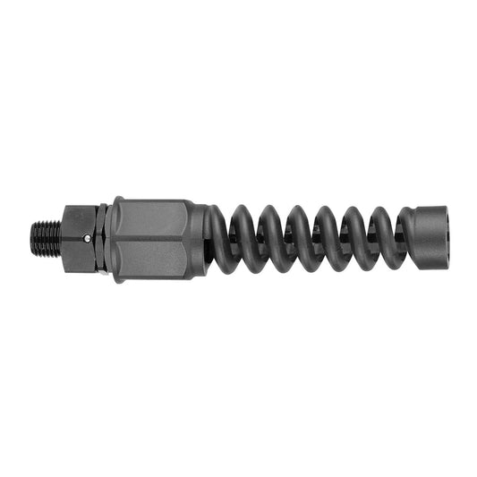 FlexZilla RP900375S Pro Air Hose Reusable Fitting with Swivel, 3/8" Barb, 1/4" MNPT