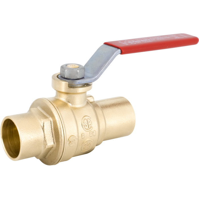 Legend Valves 101-045NL 1" No Lead Forged Brass Full Port Ball Valve