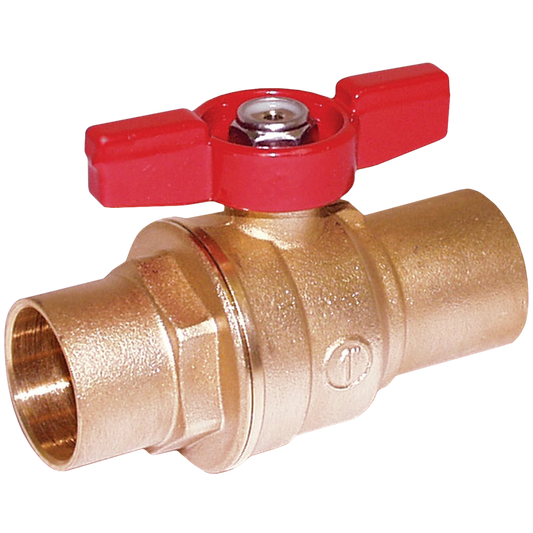 Legend Valves 101-634 3/4" Forged Brass Full Port Ball Valve - Tee Handle