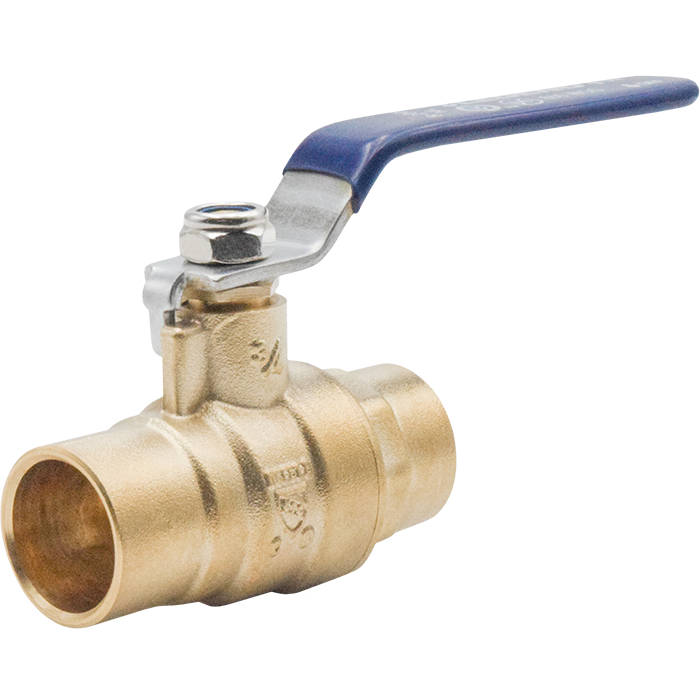 Legend Valves 101-335STNL 1" No Lead DZR Forged Brass Full Port Ball Valve with Stainless Steel Trim