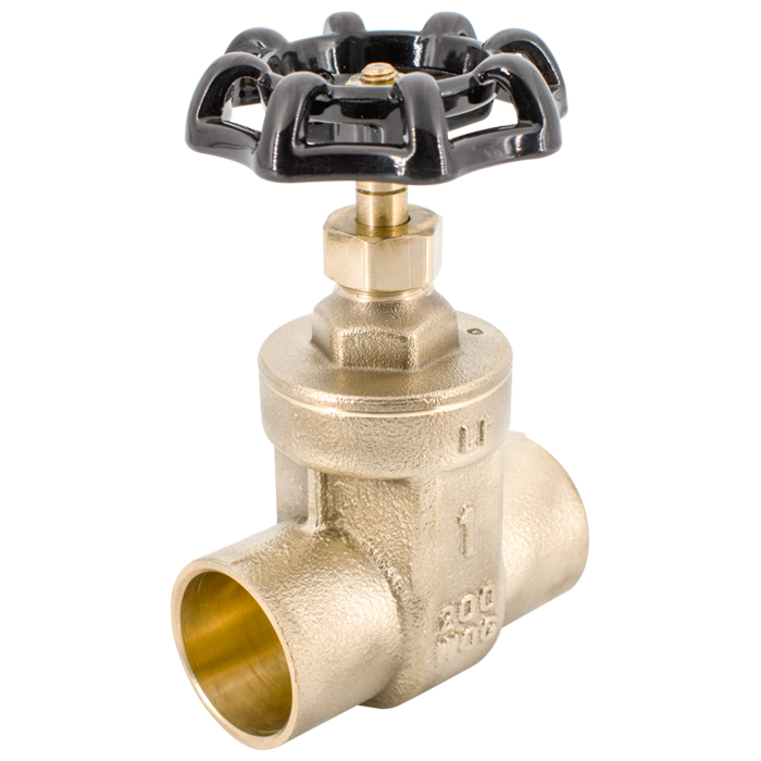 Legend Valves 104-409 2-1/2" Forged Brass Gate Valve