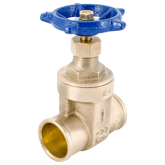 Legend Valves 104-725NL 1" No Lead Forged Brass Economy Gate Valve