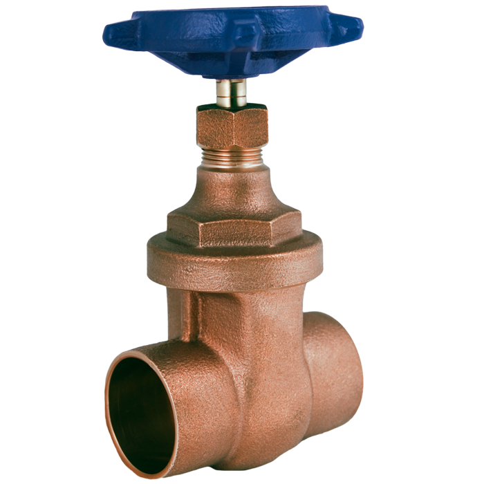 Legend Valves 104-664 3/4" Cast Bronze Screw-Over Non-Rising Stem Gate Valve