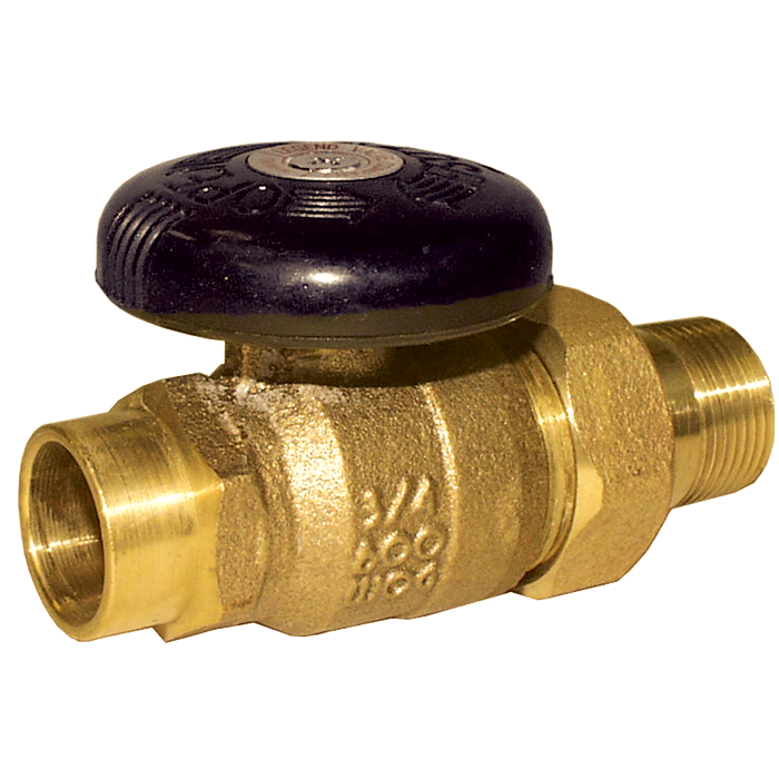 Legend Valves 110-218 3/4" Cast Bronze 1/4-Turn Straight Circulator Valve