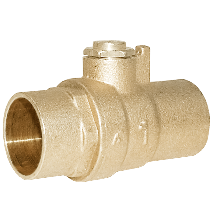 Legend Valves 110-153 1/2" Forged Brass Balancing Ball Valve with Screwdriver Slot