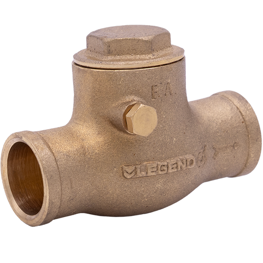 Legend Valves 105-203 1/2" Cast Brass Swing Check Valve