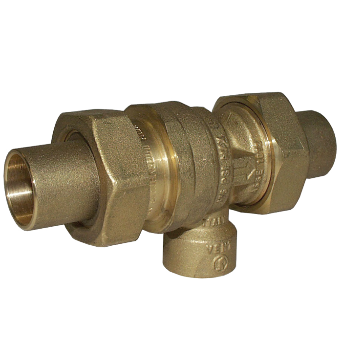 Legend Valves 115-117 1/2" Forged Brass Backflow Preventer with Atmospheric Vent