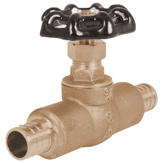Legend Valves 107-111NL 3/4" No Lead Cast Brass Straight Stop Valve