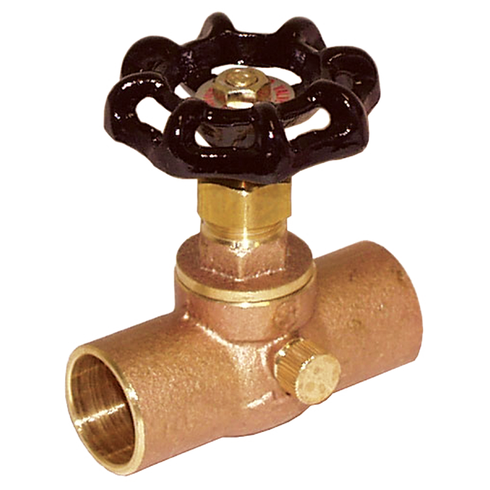 Legend Valves 107-133NL 1/2" No Lead Forged Brass Stop and Waste Valve