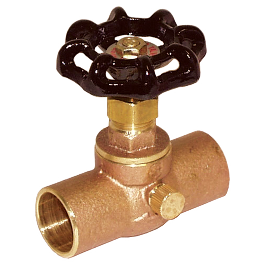 Legend Valves 107-133NL 1/2" No Lead Forged Brass Stop and Waste Valve