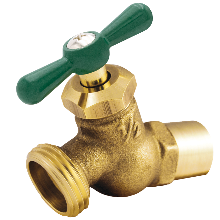 Legend Valves 107-223NL 3/4" No Lead Brass No-Kink Hose Bibb
