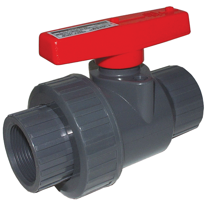 Legend Valves 201-254 3/4" UPVC Single-Union Ball Valve
