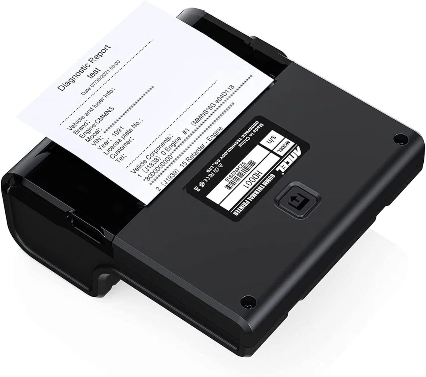 Ancel HD001 Thermal Diagnostic Report Printer