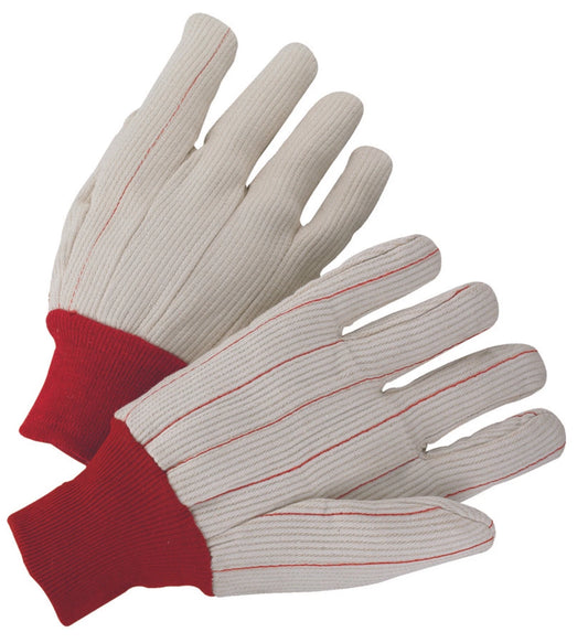 ANCHOR BRAND 1050 Anchor 4518R 18 Oz Cotton Nap-In Double Palm Red (1 PR)