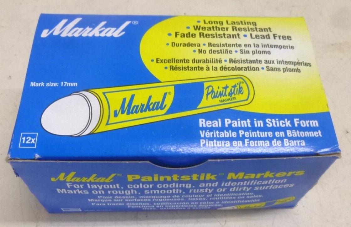 MARKAL® 81921 Yellow M Painstik Marker (12 MKR)