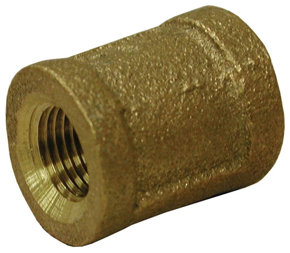 Jones Stephens B74128LF 1-1/2" Bronze Coupling
