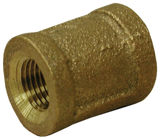 Jones Stephens B74128LF 1-1/2" Bronze Coupling