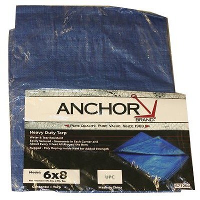 ANCHOR BRAND 0912 Anchor 11006 9X12' Wovenlaminated Polyethelen