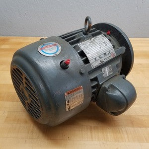 U.S. Motors CF15 CEF,3 HP,4P,182TC 60,460 V 3 HP, 1765 RPM, 8P3P2CCR, 460 V, 60 HZ, 182TC
