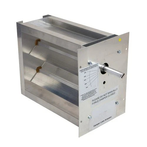 iO HVAC Controls HD-NA-2622 26 X 22 Two-Position Zone Damper-No Actuator, 5/8-1/2 Shaft